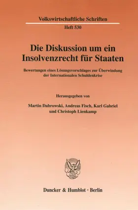 Diskussion um ein Insolvenzrecht für Staaten