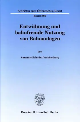 Entwidmung und bahnfremde Nutzung von Bahnanlagen.