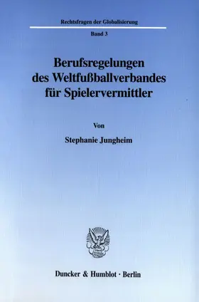 Berufsregelungen des Weltfußballverbandes für Spielervermittler.