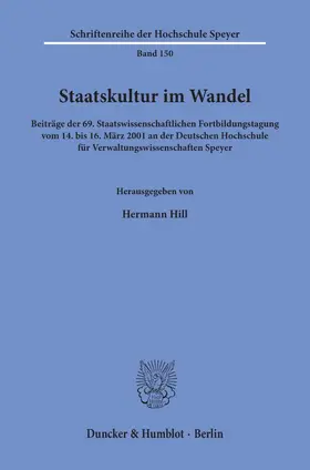 Staatskultur im Wandel.