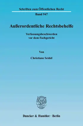 Außerordentliche Rechtsbehelfe