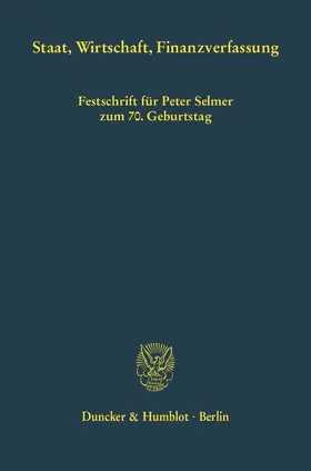 Staat, Wirtschaft, Finanzverfassung.