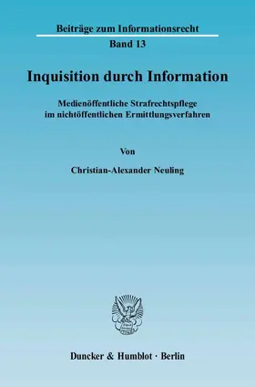 Inquisition durch Information
