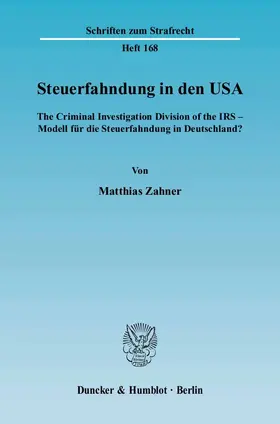 Steuerfahndung in den USA