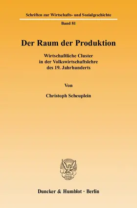 Der Raum der Produktion