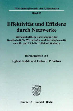 Effektivität und Effizienz durch Netzwerke.