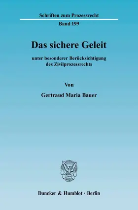 Das sichere Geleit