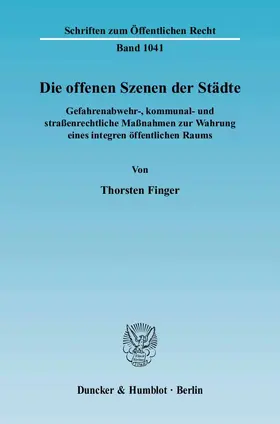 Die offenen Szenen der Städte