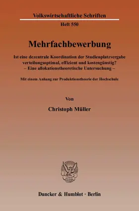 Mehrfachbewerbung