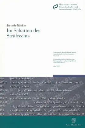 Im Schatten des Strafrechts.