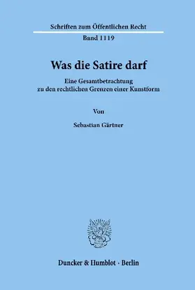Was die Satire darf.