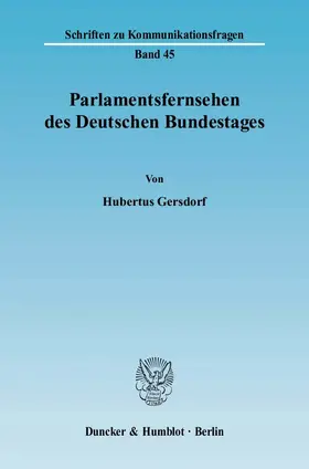 Parlamentsfernsehen des Deutschen Bundestages