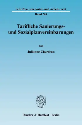 Tarifliche Sanierungs- und Sozialplanvereinbarungen.