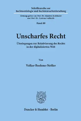 Unscharfes Recht.