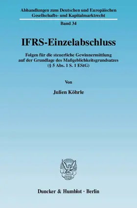 IFRS-Einzelabschluss