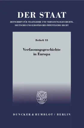 Verfassungsgeschichte in Europa