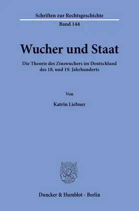 Wucher und Staat.