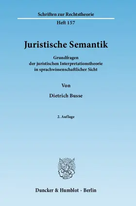 Juristische Semantik