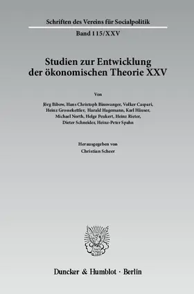 Die deutschsprachige Wirtschaftswissenschaft in den ersten Jahrzehnten nach 1945.
