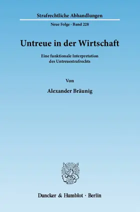 Untreue in der Wirtschaft