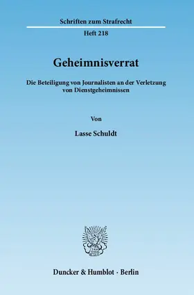 Geheimnisverrat