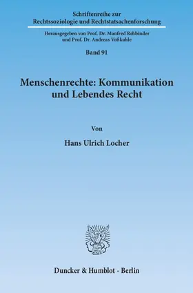 Menschenrechte: Kommunikation und Lebendes Recht