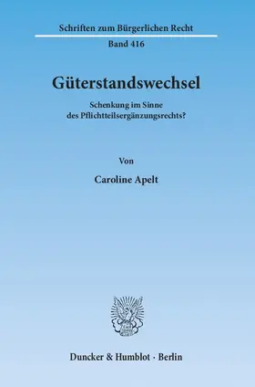 Güterstandswechsel