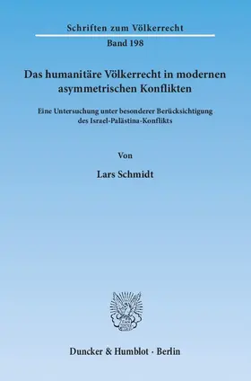 Das humanitäre Völkerrecht in modernen asymmetrischen Konflikten
