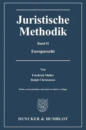 Juristische Methodik
