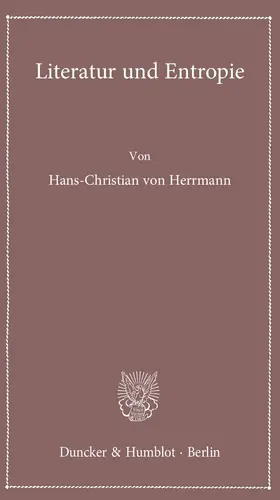 Literatur und Entropie