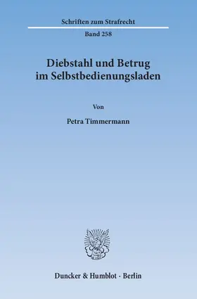 Diebstahl und Betrug im Selbstbedienungsladen