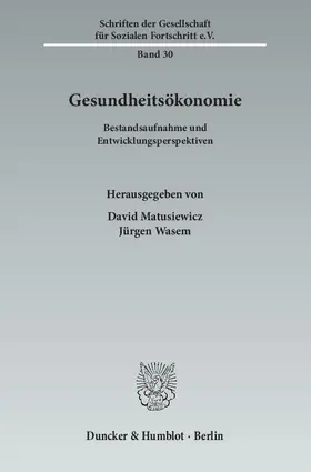 Gesundheitsökonomie