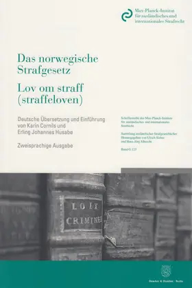 Das norwegische Strafgesetz - Lov om straff (straffeloven)