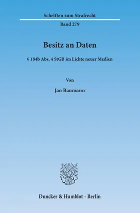 Besitz an Daten.