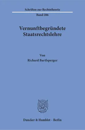 Vernunftbegründete Staatsrechtslehre