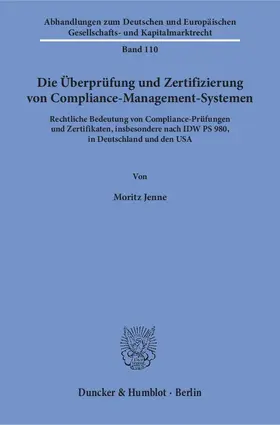 Die Überprüfung und Zertifizierung von Compliance-Management-Systemen