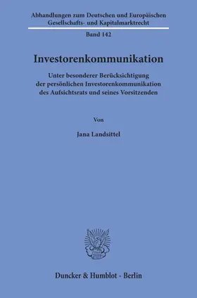 Investorenkommunikation