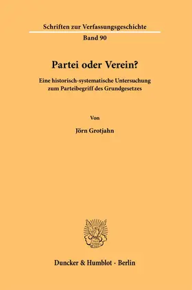 Partei oder Verein?