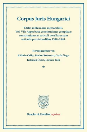 Corpus Juris Hungarici