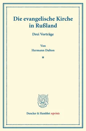 Die evangelische Kirche in Rußland.