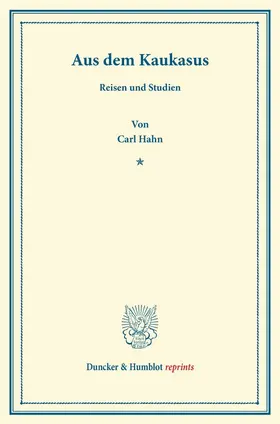Aus dem Kaukasus.
