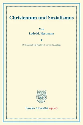 Christentum und Sozialismus.