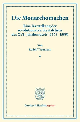 Die Monarchomachen