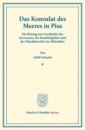 Das Konsulat des Meeres in Pisa