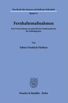Fernhaltemaßnahmen.