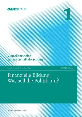 Finanzielle Bildung: Was soll die Politik tun?