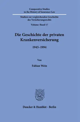 Die Geschichte der privaten Krankenversicherung.