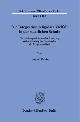Die Integration religiöser Vielfalt in der staatlichen Schule.