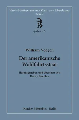 Der amerikanische Wohlfahrtsstaat.