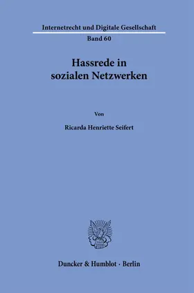 Hassrede in sozialen Netzwerken